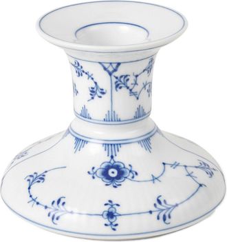 ROYAL COPENHAGEN Fluted 3In Plain Candle Holder With $14 Credit