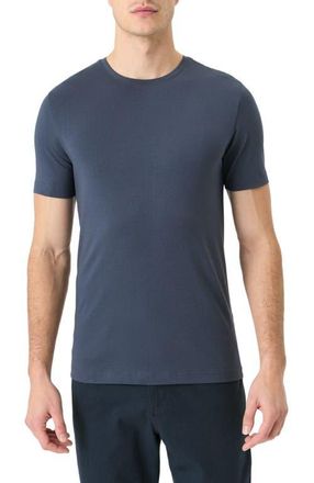 Pact Luxe Essential Slim Fit Crewneck Tee Made With Organic Cotton in Steel Blue at Nordstrom, Size Xx-Large