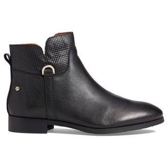 Pikolinos Royal W4D-N8530 Leather Womens Ankle Boots - Black - Size:UK 6-6.5