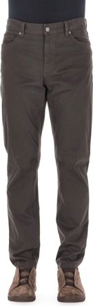 Ermenegildo Zegna City Model Warm Cotton 5-Pocket Trousers
