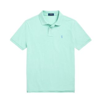 Ralph Lauren Polo Shirts, male, Green, L, Short Sleeve Knit Green Top