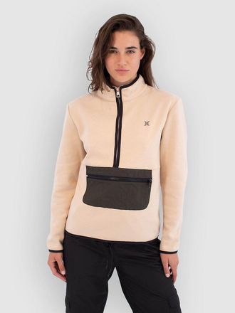 Hurley Hurley Coastal Bonded Fleece Jacke braun