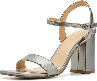 Journee Collection Tivona Womens Sandals Pewter : 8.5 M, Synthetic