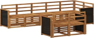 vidaXL Conjunto De Sof&aacute;s De Exterior 7 Uds. Vidaxl
