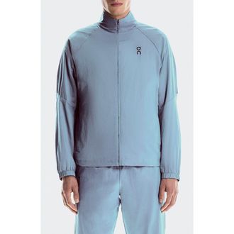 On Court Water Repellent Track Jacket in Geyser at Nordstrom, Size X-Large