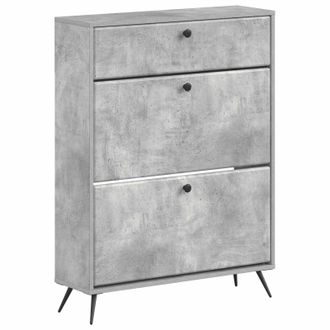 vidaXL Armario Zapatero Breda 78 X 24 X 103 Cm Madera De Ingenier&iacute;a Vidaxl