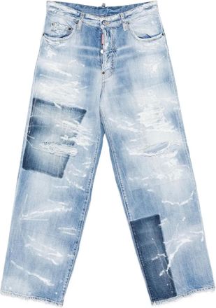Dsquared2 Jeans con effetto vissuto - Blu