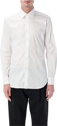 Xacus Formal Shirts - Heren - Zakelijke Overhemden - Wit - L - Overhemden