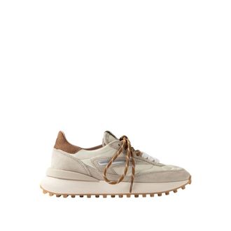 D.A.T.E. Zapatilla Deportiva Athleta de Nailon - Shoes - Mujer - Beige - 40 EU