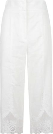 Twinset Broeken, Dames, Wit, S, Twin-set Broek