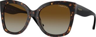 Vogue Eyewear VO5338S Polarized W656T5 Womens Sunglasses Gold Size 54
