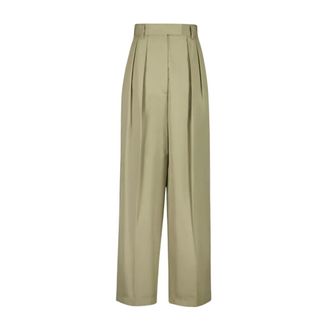 La DoubleJ Dames, Broeken, Groen, Maat: S Katoen