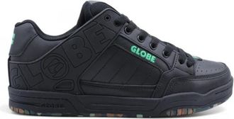 Globe Leren Veterschoenen met Rubberen Zool - Heren - Sneakers - Zwart - 44 EU - Schoenen