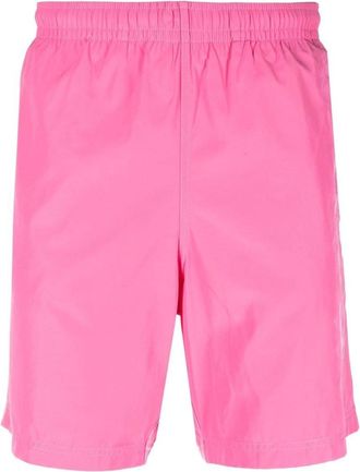 Alexander McQueen Pink Pink Logo Swimsuit