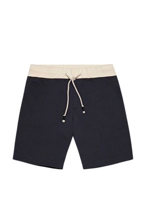 Orlebar Brown Mens Frederick Contrast Classic Fit Washed Shorts In Night Iris