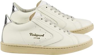 Valsport Gewatteerde Tong Bianco Argento Sneakers - Dames - Sneakers - Wit - 36 EU - Schoenen