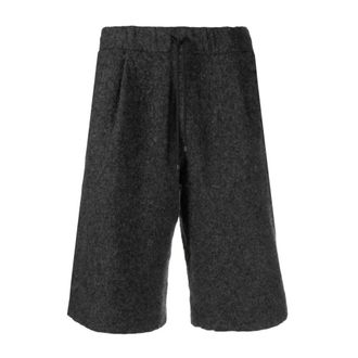 Dries Van Noten Bermuda Shorts - male - Dries Van Noten - Bermudas - Gray - M - Shorts