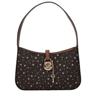 Michael Kors Lyra Damess Handtas Bruine Stof