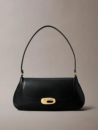 Calvin Klein Bolso de hombro con solapa grabada