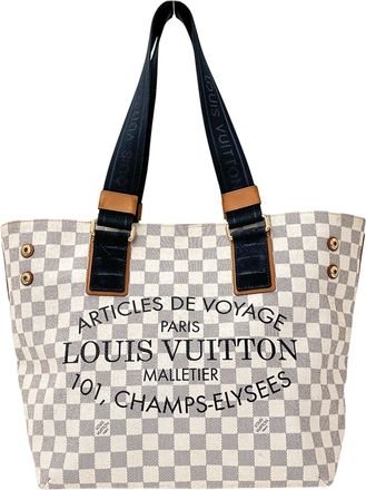 Louis Vuitton Damier Azur Damier Azur Handbag Tote Bag (Pre-Owned)