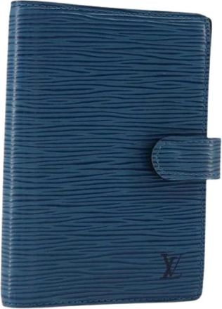 Louis Vuitton Pre-owned Accessories, female, Blue, Size: ONE SIZE Pre-owned Day Planner Cover