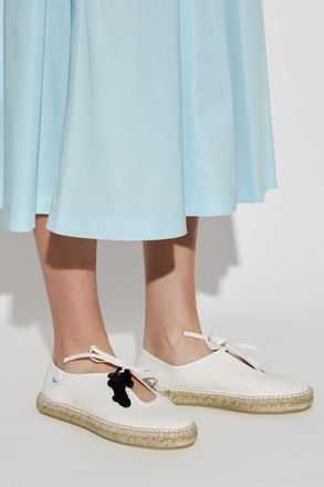 Kenzo Espadrilles With Logo, Womens, White