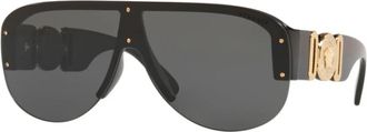 Versace Zonnebril Ve 4391 Gb 1/87 - Heren - Zonnebrillen - Zwart - 48 MM - Accessoires