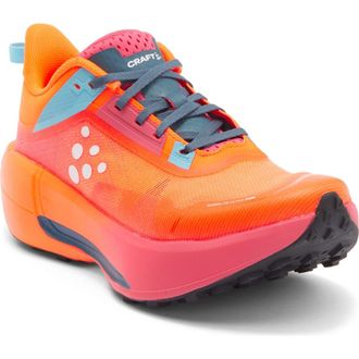 Craft Nordlite Ultra Pro Running Shoe in Flourange/Cosmo at Nordstrom, Size 6.5