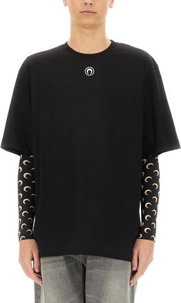 Marine Serre T Shirt In Jersey