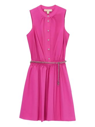 Michael Michael Kors cotton belted dress - Pink