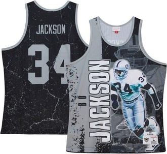 Mitchell & Ness Mens Mitchell & Ness Bo Jackson Black Las Vegas Raiders 1990 Player Burst Tank Top at Nordstrom, Size Medium