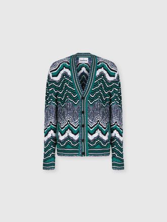 Missoni Striped Cotton-blend Cardigan in Multicoloured at Nordstrom, Size 52 It