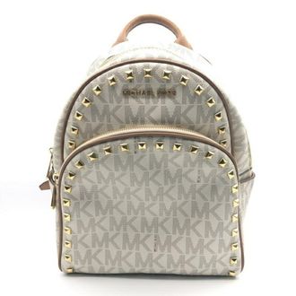 Michael Kors White Backpack (Pre-Owned)