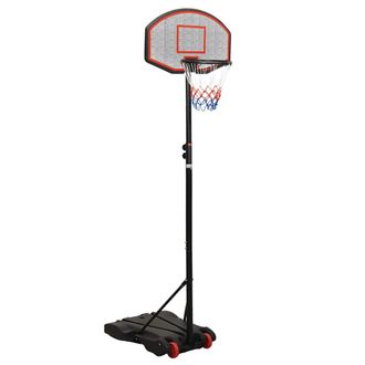 vidaXL Vidaxl - Canasta De Baloncesto Polietileno Negro 216-250 Cm