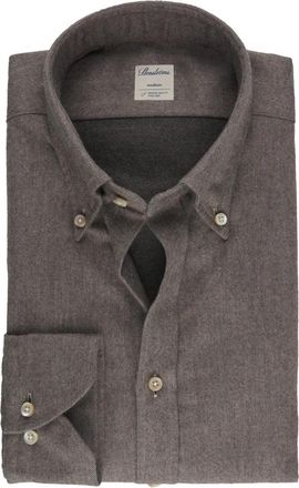 Stenstr&ouml;ms Bruine Stijlvolle Shirt - Heren - Casual Overhemden - Bruin - M - Overhemden