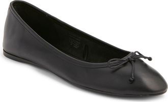 Mango Ballet Flat in Black at Nordstrom, Size 9.5Us