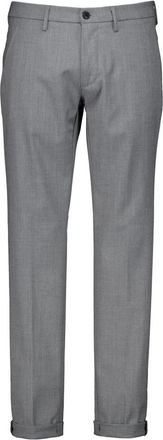 Mason's Torinostyle Pantalon - Heren - Nette broeken - Grijs - L - Leer - Broeken