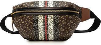 Burberry Pre-owned Burberry TB Monogram E Canvas Stripe Sonny Belt Bag Ladies AHBKI7GQ9YH73CCE
