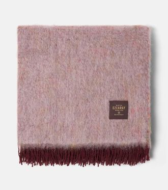 Mantas Ezcaray Coco wool and mohair throw