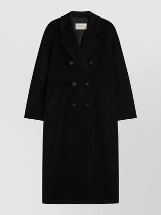 Max Mara madame long jacket button detail lapels pockets