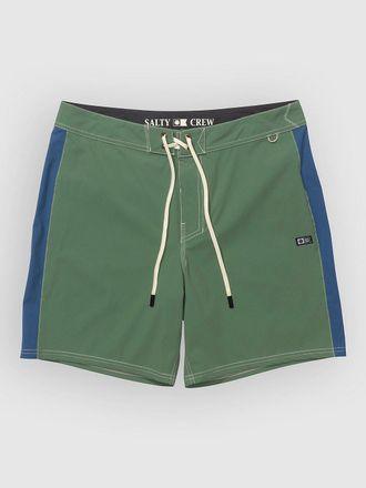 Salty Crew Channel Boardshorts groen