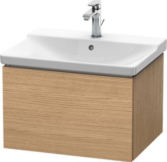 Duravit Duravit L-cube Mueble De Pared, Ancho 620mm, Profundidad 481, 1 Extra&iacute;ble, Se Ajusta A La Medida. Art&iacute;culo 233265, Color: Decoraci&oacute;n Roble Europeo - L