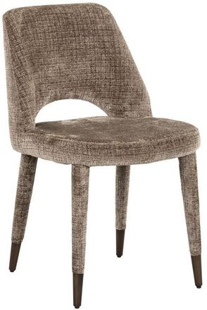 Richmond Interiors Design Stuhl Cecilia, Stone Chenille