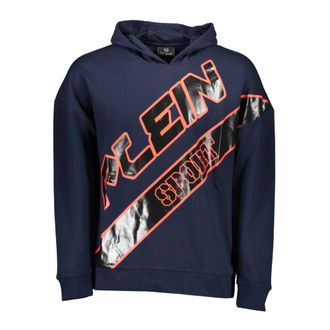 Plein Sport Heren, Sweatshirts & Hoodies, Blauw, Maat: S