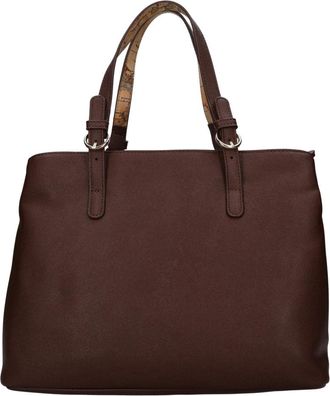 Alviero Martini 1A Classe Faux Leren Tote Bag - Dames - Shoppers - Bruin - ONE Size - Leer - Tassen