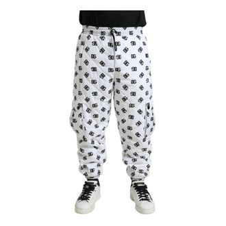 Dolce & Gabbana Heren, Broeken, Wit, Maat: XL Poliester