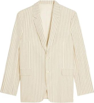 Celine Wool Striped Blazer