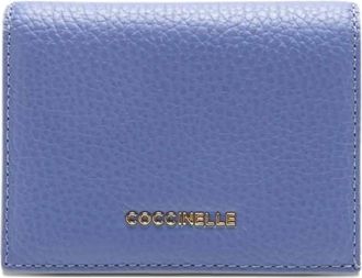 Coccinelle Portafoglio metallizzato - Blu