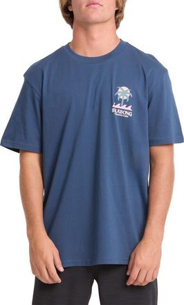 Billabong Portal Graphic T-shirt in Dark Denim at Nordstrom, Size X-Large