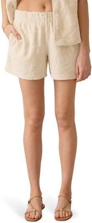Faherty Cabana Terry Cloth Shorts in Marble Poolside Foliage at Nordstrom Rack, Size Xx-Small